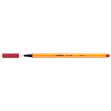 Ручка капилляр. Stabilo Stabilo Point 88/50 (565737) d=0.4мм красные