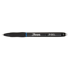 Ручка гелевая Paper Mate SHARPIE S-GEL (2136600) авт. 0.7мм круглая резин. манжета черный синие чернила