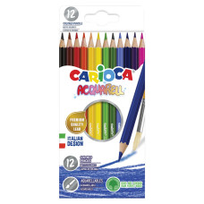 Карандаши цв. Carioca Acquarell 42857 акварель. ассорти 12цв.