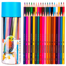 Карандаши цв. Deli EC111-36 Color Emotion шестигран. липа 36цв. пласт.туб. (36шт)