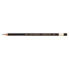 Карандаш ч/г Koh-I-Noor Toison D`or 1900 190003H00509 3H шестигран. дерево черный