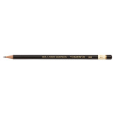 Карандаш ч/г Koh-I-Noor Toison D`or 1900 190004H00509 4H шестигран. дерево черный