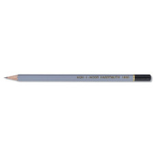 Карандаш чернографит. Koh-I-Noor 1860 186005B00104 5B шестигран. дерево корпус серый коробка с европодвесом