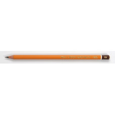 Карандаш чернографит. Koh-I-Noor 1500 150005B01170RU 5B шестигран. дерево корпус серый пакет