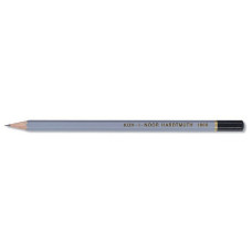Карандаш чернографит. Koh-I-Noor 1860 186002H00104 2B шестигран. дерево корпус серый коробка с европодвесом