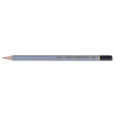 Карандаш чернографит. Koh-I-Noor 1860 186003B00104 3B шестигран. дерево корпус серый коробка с европодвесом