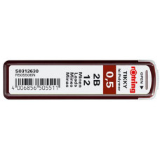 Грифель Rotring TIKKY S0312630 0.5мм 2B (12гриф)