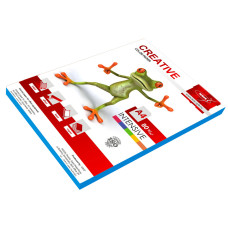 Бумага Creative БИPR-100Г A4/80г/м2/100л./голубой интенсив универсальная