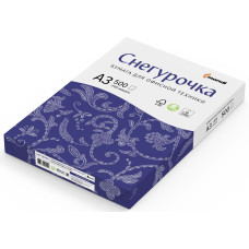 Бумага Снегурочка A3/80г/м2/500л./белый CIE146% универсальная