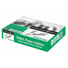 Бумага International Paper Ballet Universal A4/80г/м2/500л./белый CIE146% матовое/матовое для лазерной печати