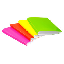 Папка с 20 прозр.вклад. Бюрократ Double Neon DNE07V20PINK A4 пластик 0.7мм розовый