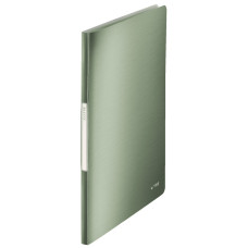 Папка с 40 прозр.вклад. Leitz Style 39590053 A4 полипропилен малахитовый