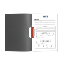 Папка с клипом Durable Duraswing color 2304-00 A4 1-30лист. полипропилен ассорти