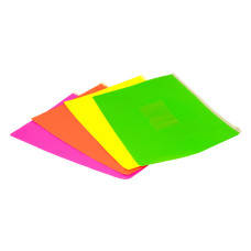 Папка на молнии ZIP Бюрократ Double Neon DNEBPM4APINK A4+ полипропилен 0.15мм розовый карм.для визит. цвет молнии белый