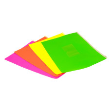 Папка на молнии ZIP Бюрократ Double Neon DNEBPM5ALETT A5 полипропилен 0.15мм салатовый карм.для визит. цвет молнии белый
