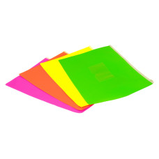 Папка на молнии ZIP Бюрократ Double Neon DNEBPM5APINK A5 полипропилен 0.15мм розовый карм.для визит. цвет молнии белый