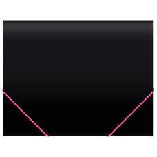 Портфель Бюрократ Black Opal BLPP13 13 отдел. A4 пластик 0.7мм черный/ассорти