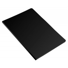 Папка на 2-х кольцах Бюрократ Economy -EC0418/2RBLACK A4 пластик 0.4мм кор.18мм черный