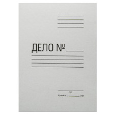 Скоросшиватель Silwerhof СК220 картон 0.35мм 220г/м2 белый