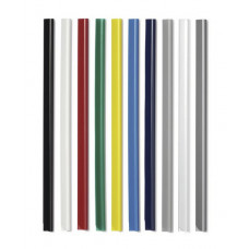 Скрепкошина Durable Spine Bars 2900-05 пластик 30листов 15х3мм зеленый (упак.:100шт)