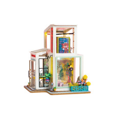 Румбокс Интерьерный конструктор Hobby Day DIY MiniHouse,  Time Studio, TD01W