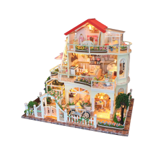 Румбокс Интерьерный конструктор Hobby Day DIY MiniHouse, Вилла в цветах,  13845