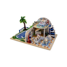 Румбокс Интерьерный конструктор Hobby Day DIY MiniHouse, Вилла, X003