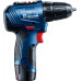 Дрель-шуруповерт Bosch GSR 12V-30 аккум. патрон:быстрозажимной (кейс в комплекте)