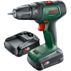 Дрель-шуруповерт Bosch UniversalDrill 18V аккум. патрон:быстрозажимной (кейс в комплекте)