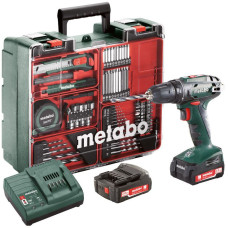 Дрель-шуруповерт Metabo BS 14.4 SET аккум. патрон:быстрозажимной (кейс в комплекте)