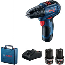 Дрель-шуруповерт Bosch GSR 12V-30 аккум. патрон:быстрозажимной (кейс в комплекте)
