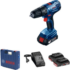 Дрель-шуруповерт Bosch GSB 180-LI аккум. патрон:быстрозажимной (кейс в комплекте)