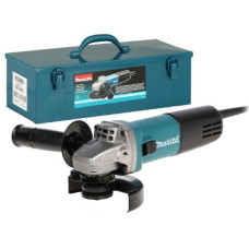 Углошлифовальная машина Makita 9558HNK6 840Вт 11000об/мин рез.шпин.:M14 d=125мм