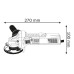 Углошлифовальная машина Bosch GWS 750-125 750Вт 11000об/мин рез.шпин.:M14 d=125мм