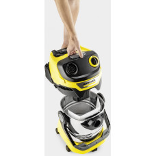 Строительный пылесос Karcher WD 5 S V-25/5/22 1100Вт (уборка: сухая/сбор воды) желтый