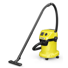 Строительный пылесос Karcher KWD 3 V-17/4/20 Suction Brush Kit 1000Вт (уборка: сухая/сбор воды) желтый