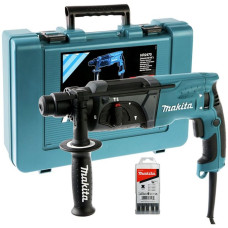 Перфоратор Makita HR2470X15 патрон:SDS-plus уд.:2.7Дж 780Вт (кейс в комплекте)