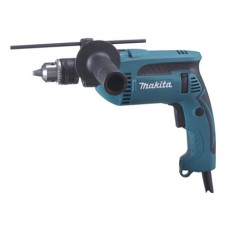 Дрель ударная Makita HP1640K 680Вт патрон:кулачковый реверс (кейс в комплекте)