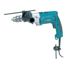 Дрель ударная Makita HP2070 1010Вт патрон:кулачковый реверс (кейс в комплекте)