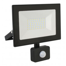 Прожектор уличный Ultraflash LFL-2002S C02 светодиодный 20Вт корп.мет./стек.черный (13329)