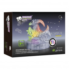 3D Crystal Puzzle Знаки Зодиака Козерог со светом (9053A)