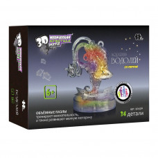 3D Crystal Puzzle Знаки Зодиака Водолей со светом (9049A)