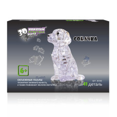 3D Crystal Puzzle Собачка L 9039