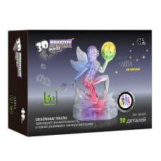 3D Crystal Puzzle Знаки Зодиака Дева со светом  (9043A)