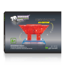 3D Crystal Puzzle Пагода  со светом 29012A