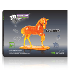 3D Crystal Puzzle Лошадь XL 9018