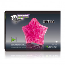 3D Crystal Puzzle Звезда 9007