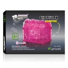 3D Crystal Puzzle Сундук L Светильник 9006A