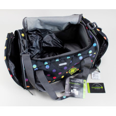 Сумка спортивная Coocazoo SporterPorter Magic Polka Colorful черный/розовый