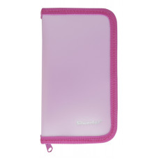 Пенал Silwerhof 850960 Gems розовый 1отд. 190х110х28мм пластик